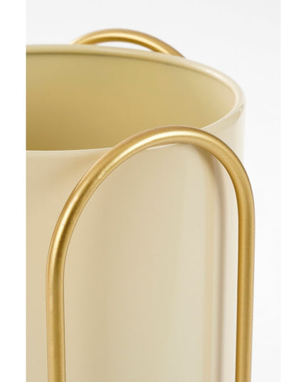 Bloempot - Binnen - Lichtgeel