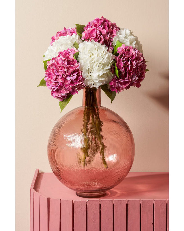 Decoratieve fles - Lichtroze