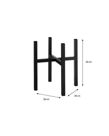 Plantenstandaard - Zwart