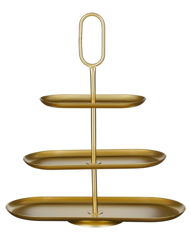 Etagère - Goud - 3 verdiepingen