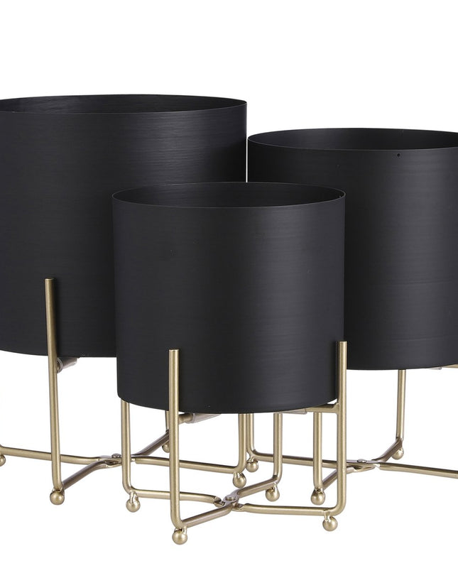 Plantenstandaard - Set - Zwart