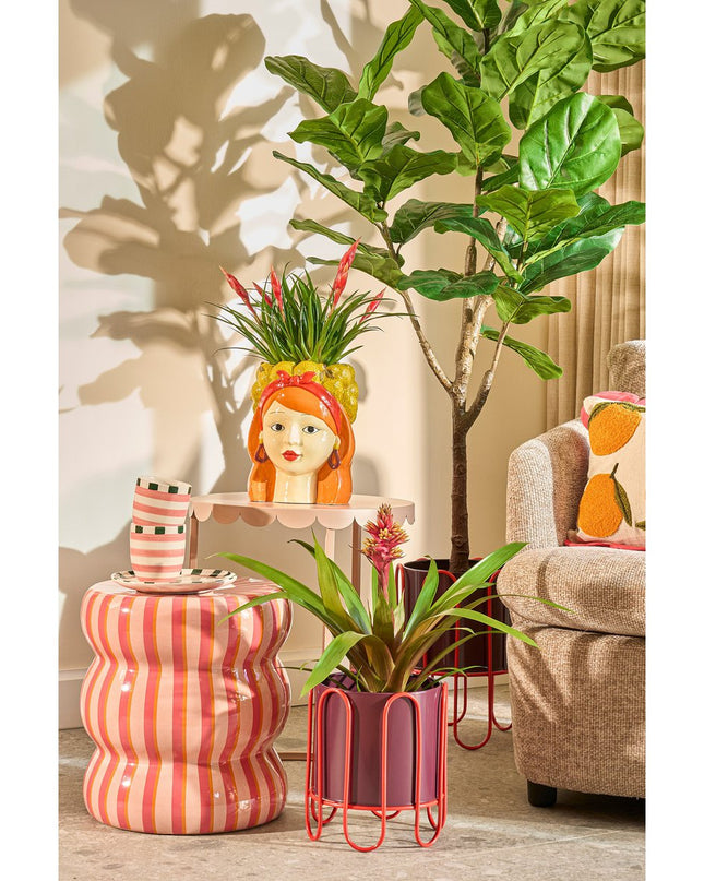 Bloempot - Binnen - Paars