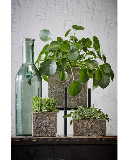 Decoratieve fles - Grijs