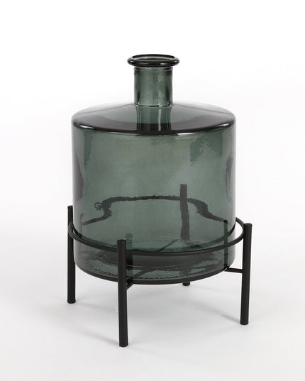 Decoratieve fles - Grijs