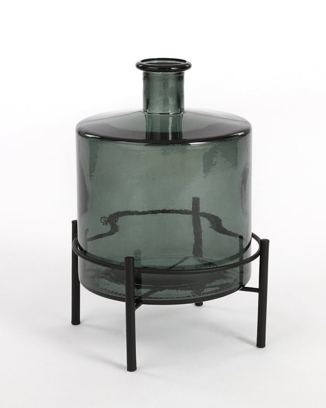 Decoratieve fles - Grijs