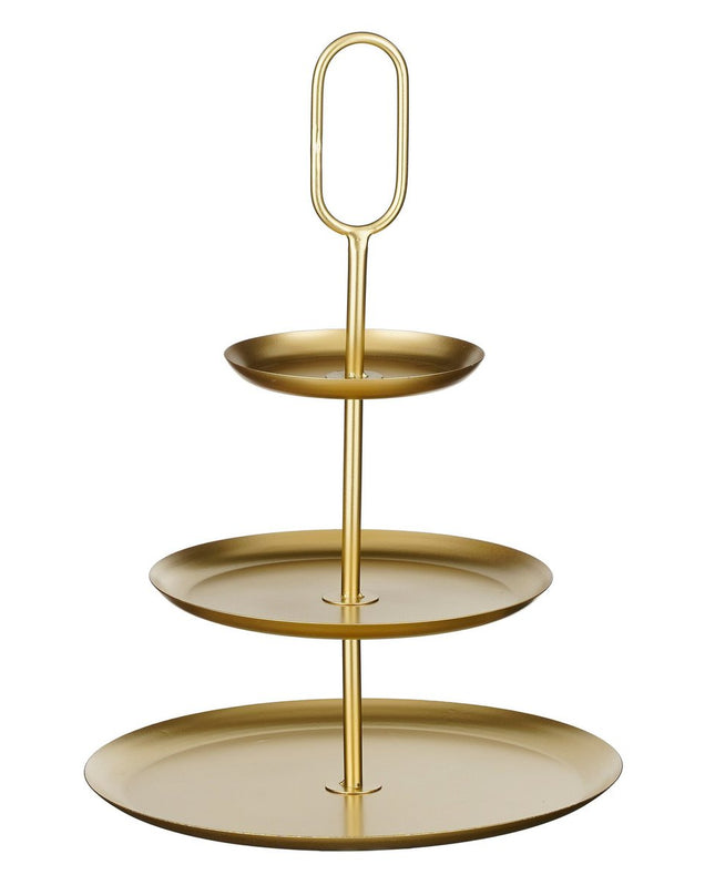 Etagère - Goud - 3 verdiepingen