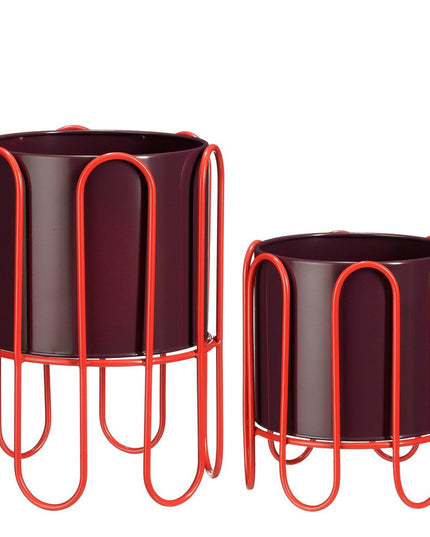 Bloempot - Binnen - Paars