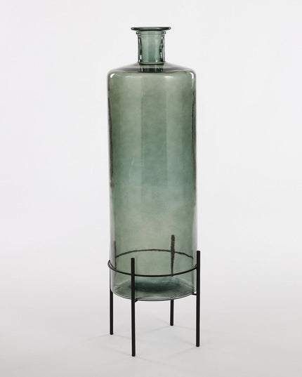 Decoratieve fles - Grijs