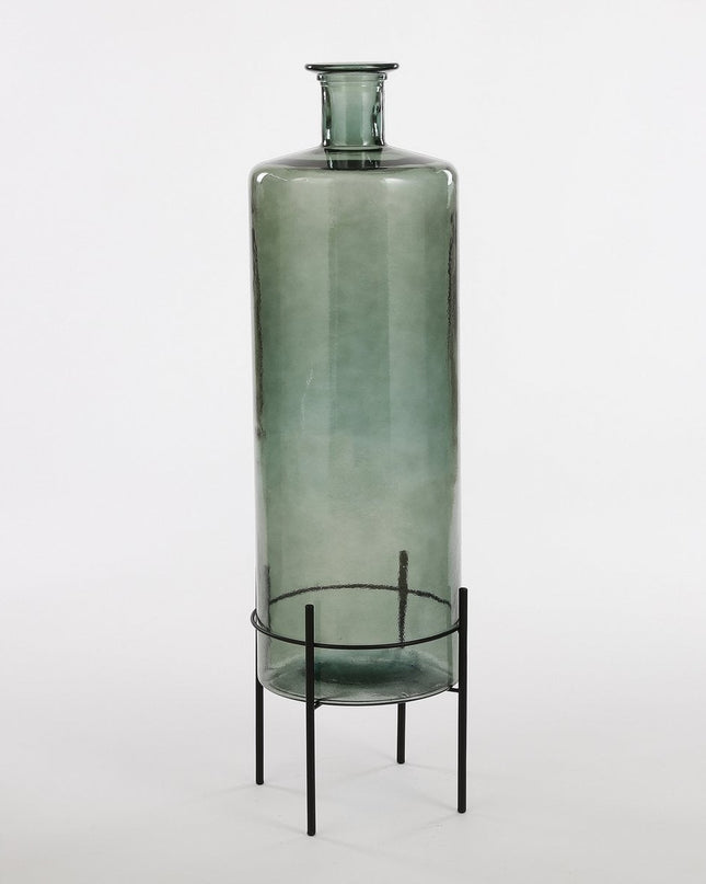 Decoratieve fles - Grijs