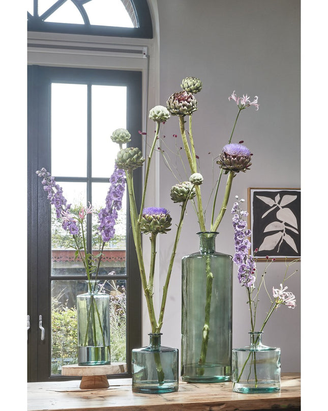 Decoratieve fles - Grijs