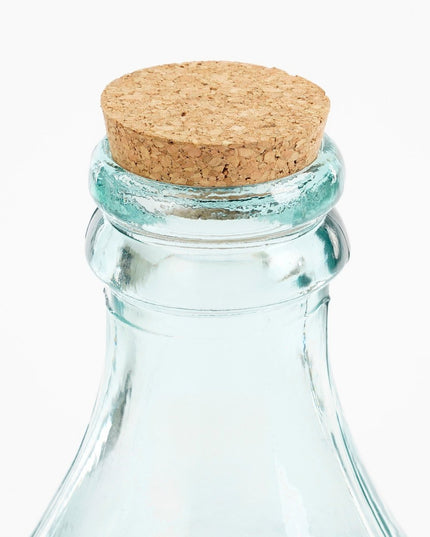 Vaas met kurkdeksel