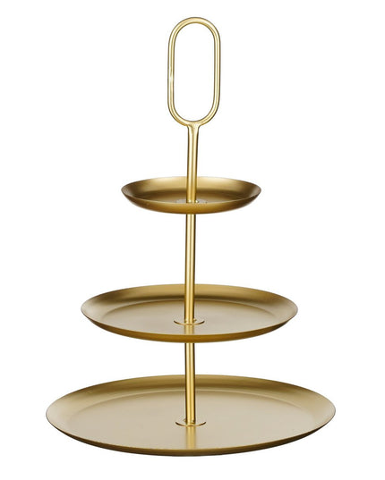 Etagère - Goud - 3 verdiepingen