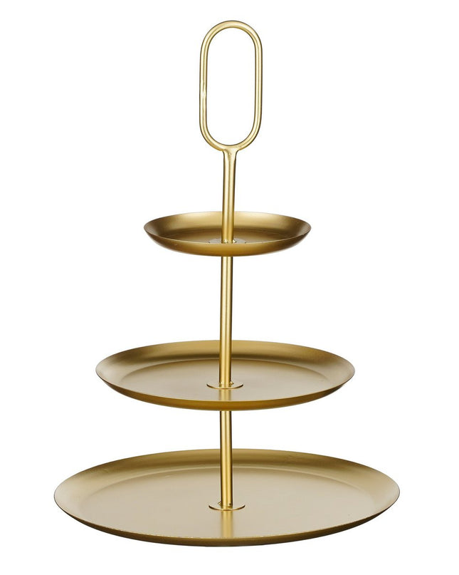 Etagère - Goud - 3 verdiepingen