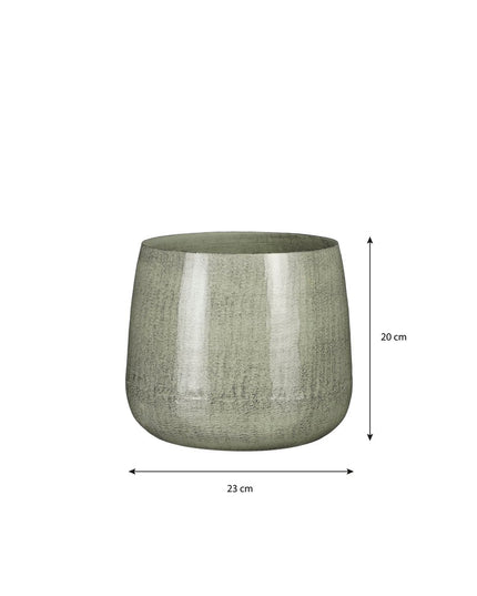 Bloempot binnen - Lichtgrijs