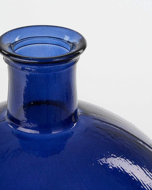 Decoratieve fles - Donkerblauw