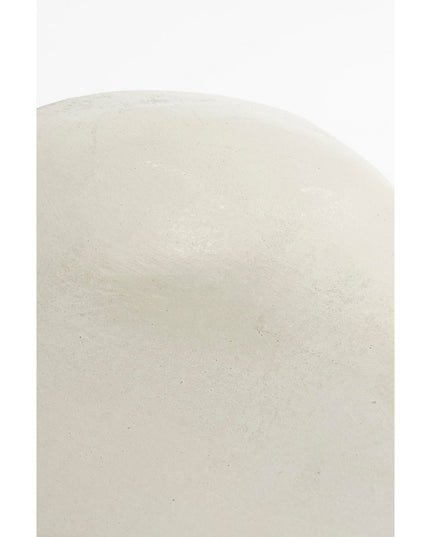 Decoratief beeld - Gebroken wit - Mango hout