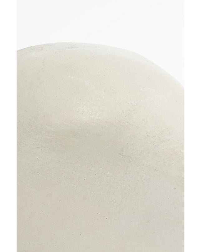 Decoratief beeld - Gebroken wit - Mango hout