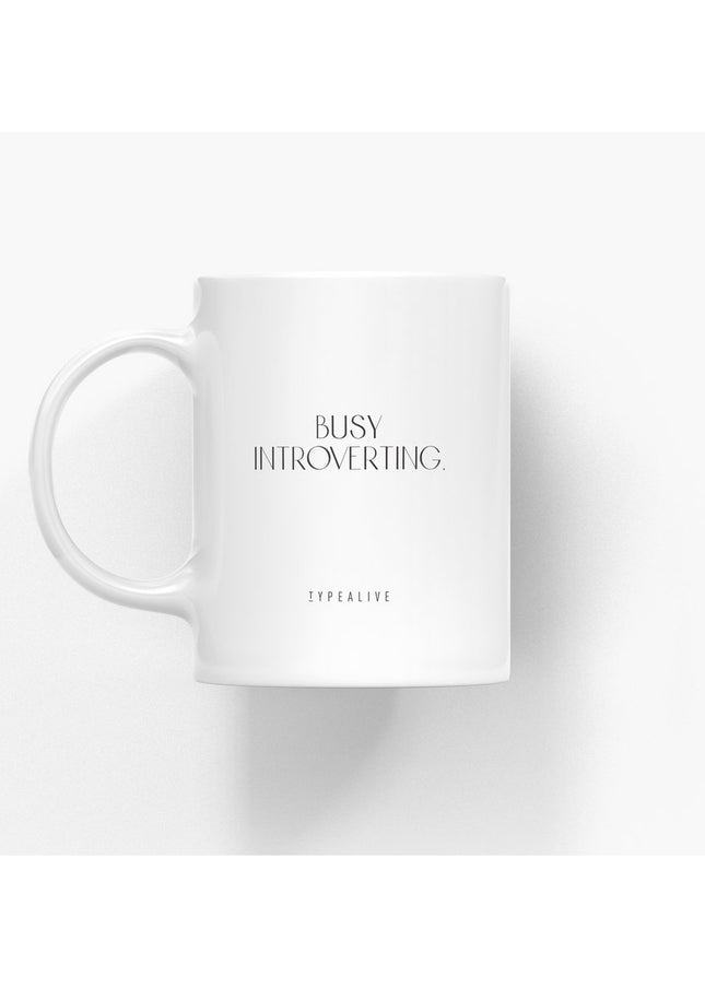 Keramische beker / Druk introvert