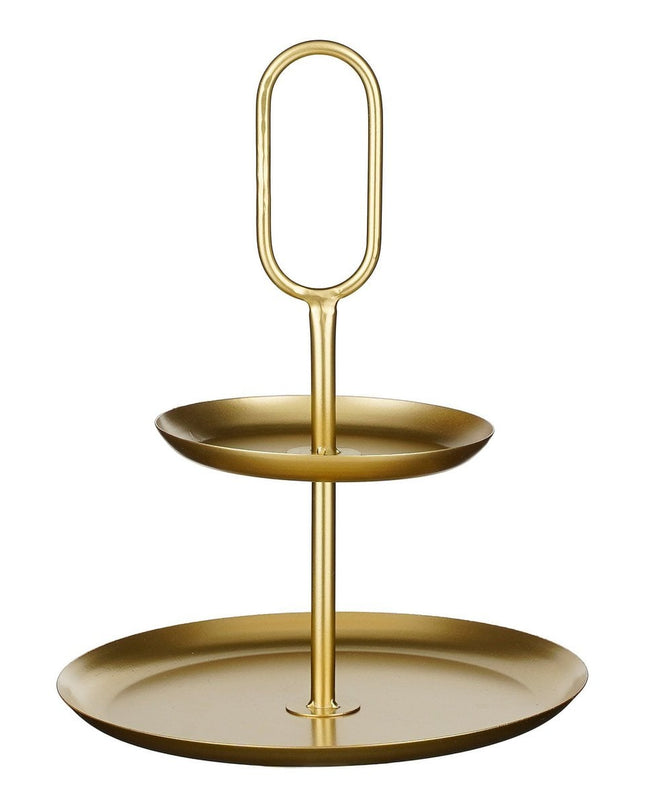 Etagère - Goud - 2 verdiepingen