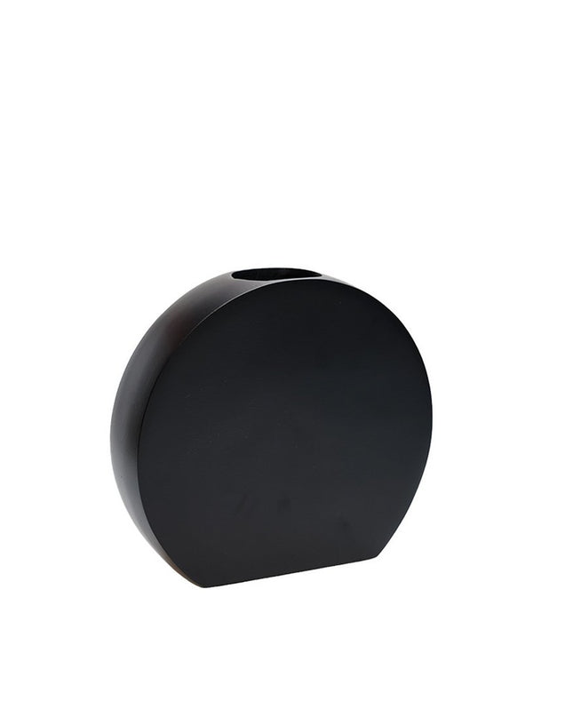 Vaas - Ovaal - Zwart