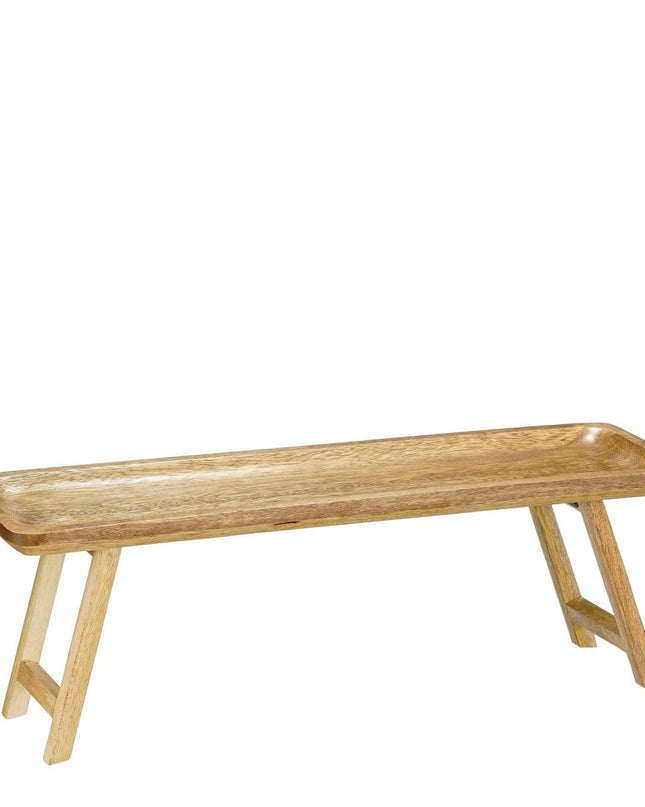 Dienblad - Donkerbruin Mango - Large