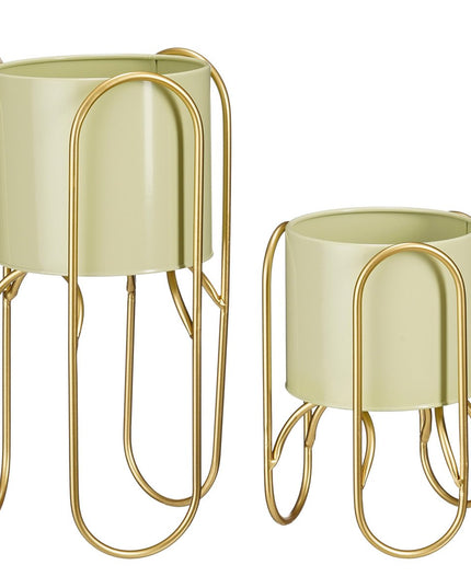 Bloempot binnen - Lichtgroen