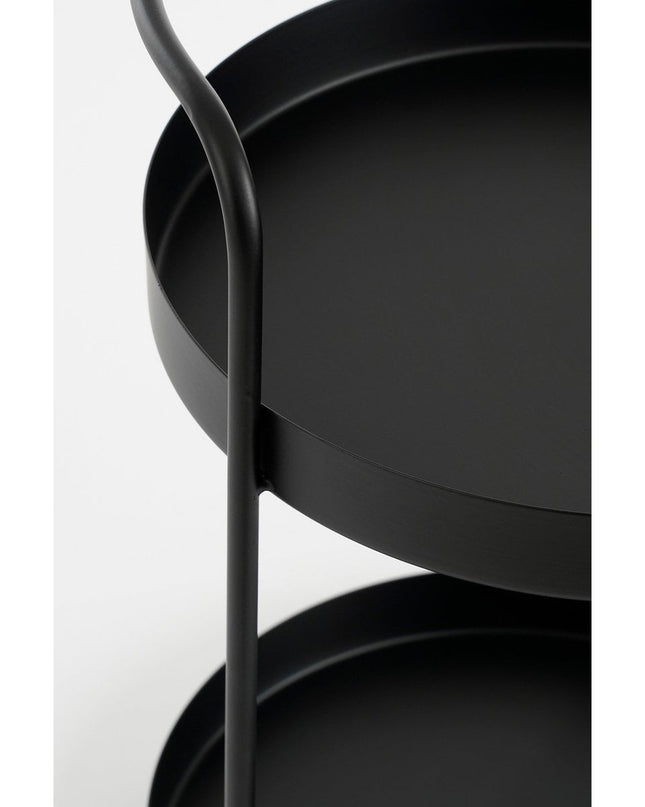 Etagère - Zwart - 2 verdiepingen