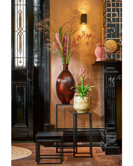 Decoratieve fles - Donkerbruin