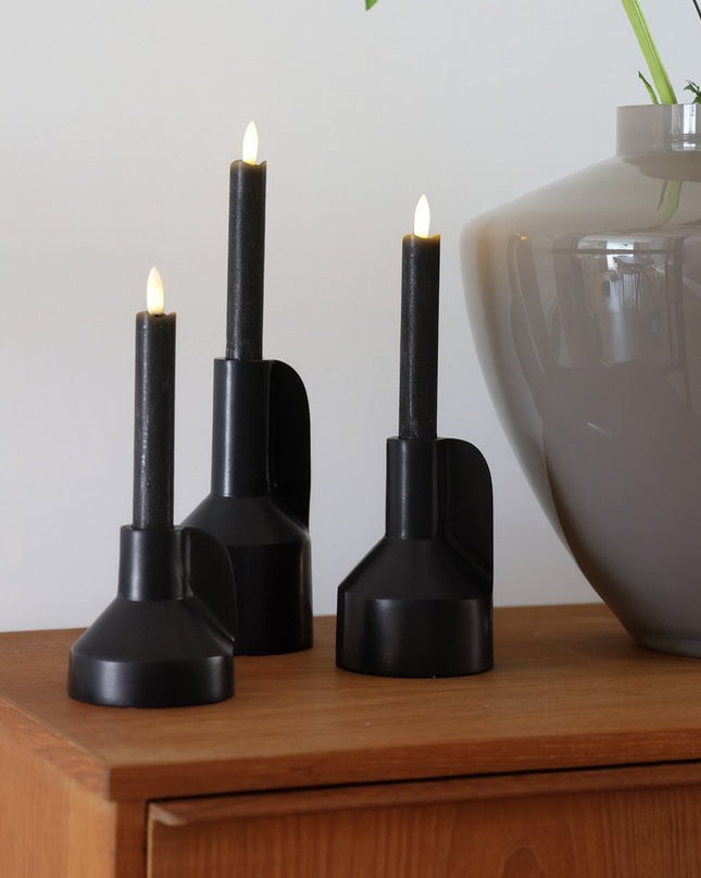 Kaarshouder - Set van 3 - Zwart