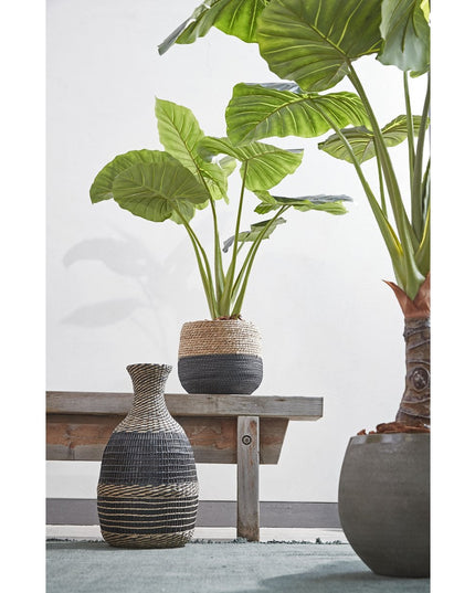 Plantenmand - set van 3 - Zwart