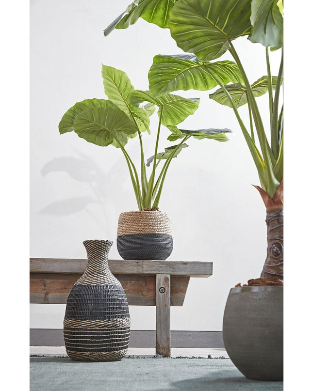 Plantenmand - set van 3 - Zwart