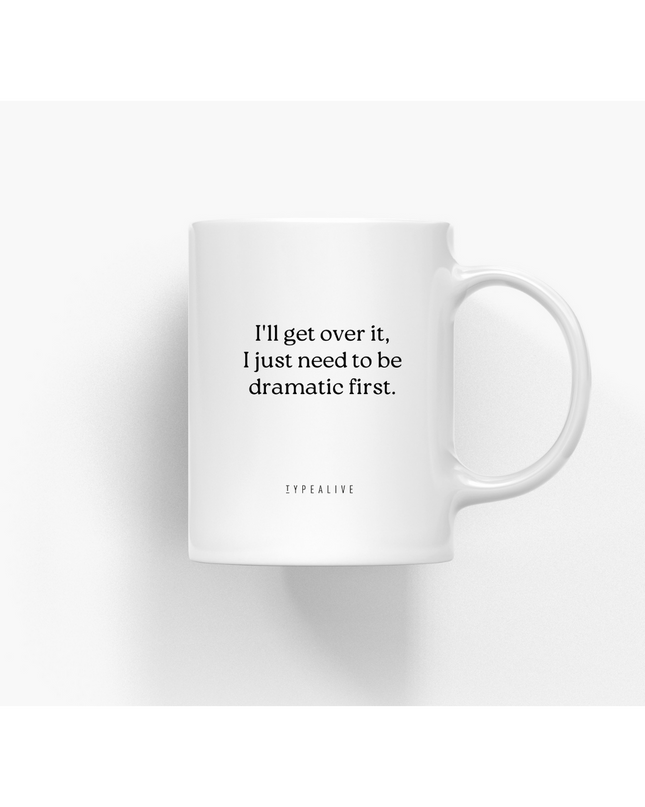 Keramische beker / Dramatische mok