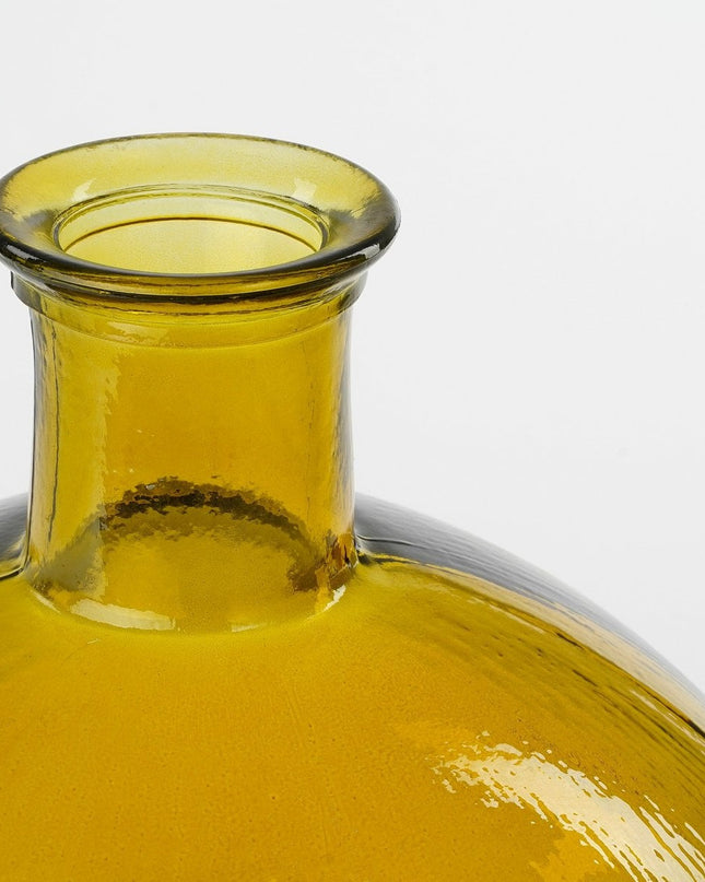 Decoratieve fles - Geel