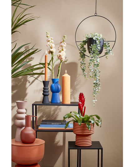 Bloempot binnen - Zwart