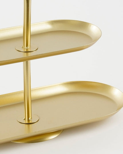 Etagère - Goud - 2 verdiepingen