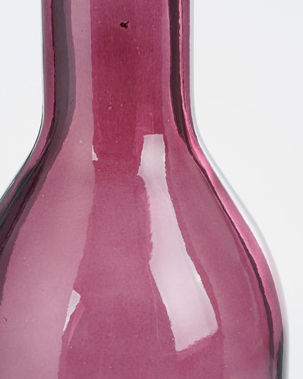 Decoratieve fles - Donkerrood