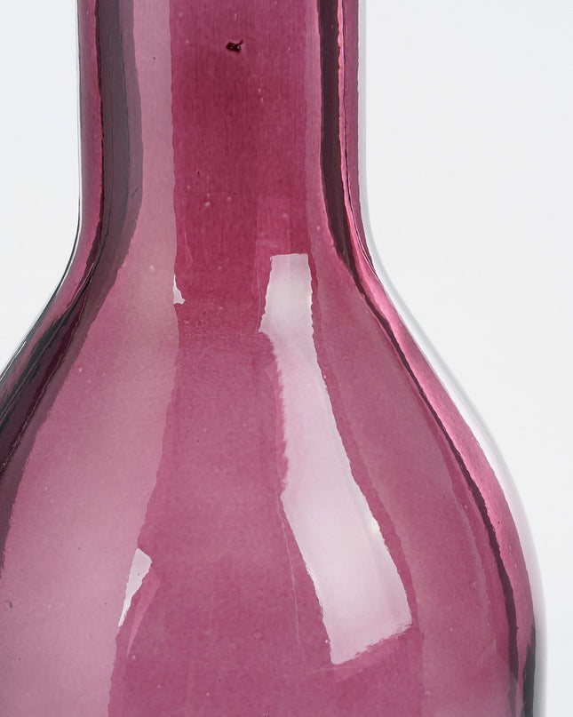 Decoratieve fles - Donkerrood