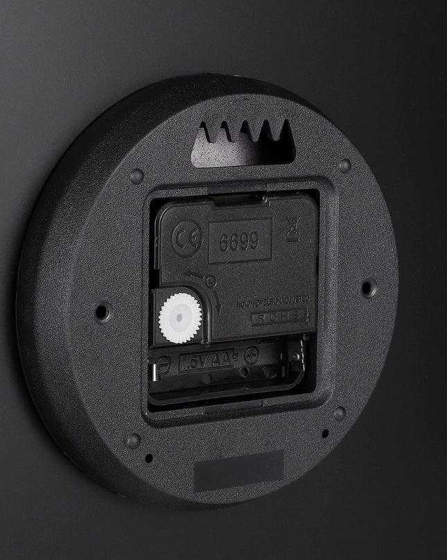 Wandklok - Oudroze - Aluminium