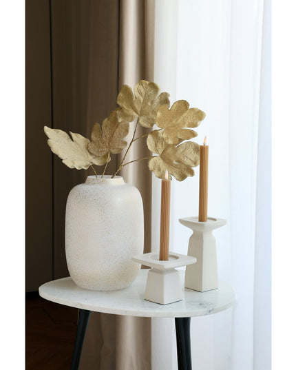 Kaarsen -en waxinelichthouder - Ivory