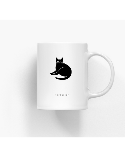 Keramische beker / Beter Leven "Katten"