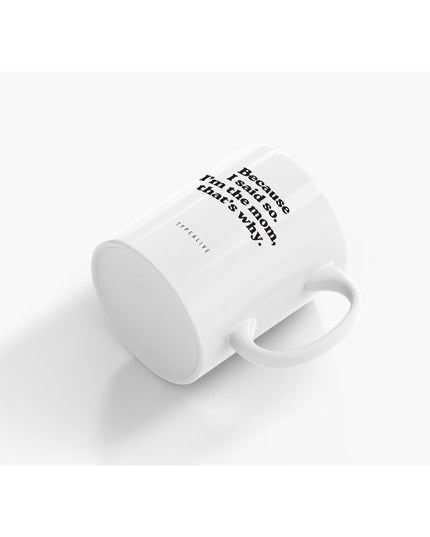 Keramische beker / Because I said so