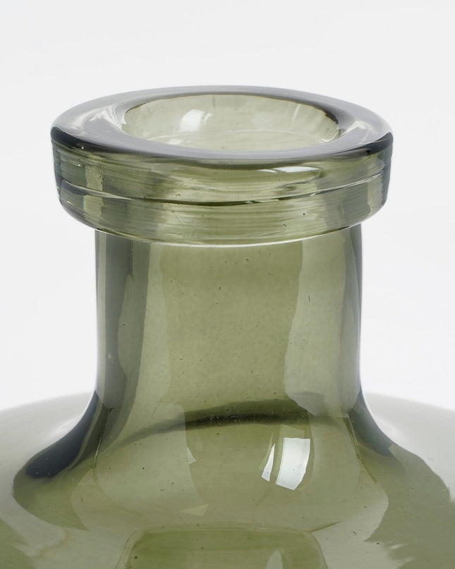 Decoratieve fles - Groen