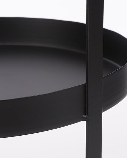 Etagère - Zwart - 2 verdiepingen