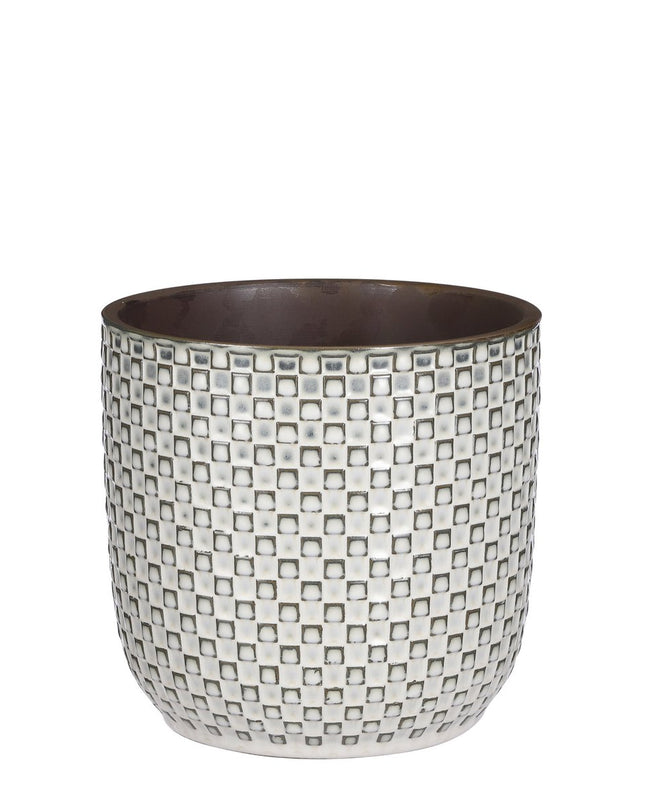 Bloempot binnen - Wit