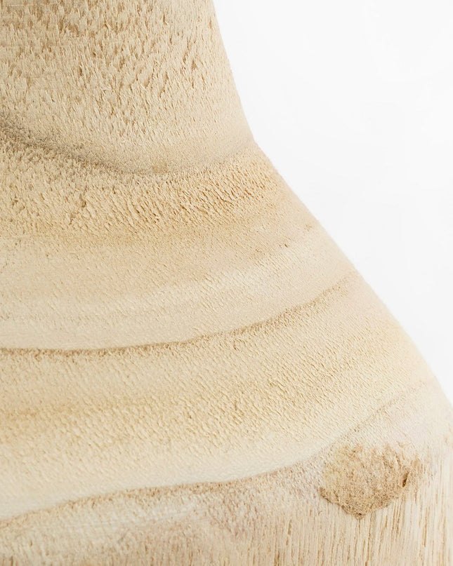 Vaas - Lichtbruin - Hout