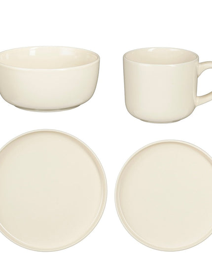 Serviesset -  Gebroken wit