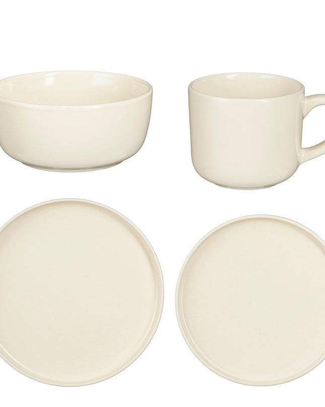 Serviesset -  Gebroken wit