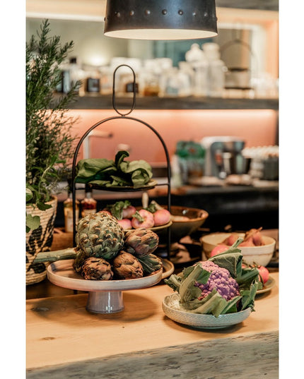 Taartplateau - Lichtgrijs