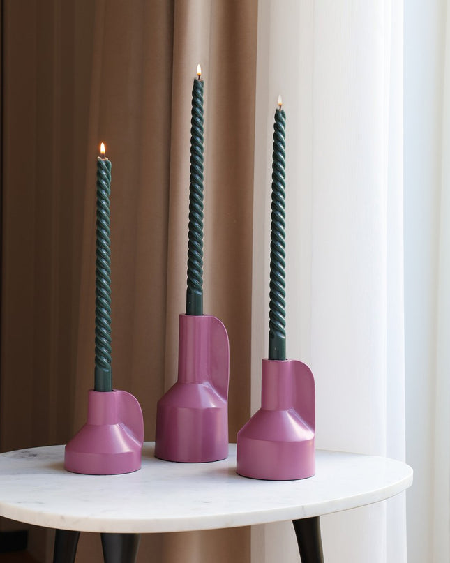 Kaarshouder - Set van 3 - Paars