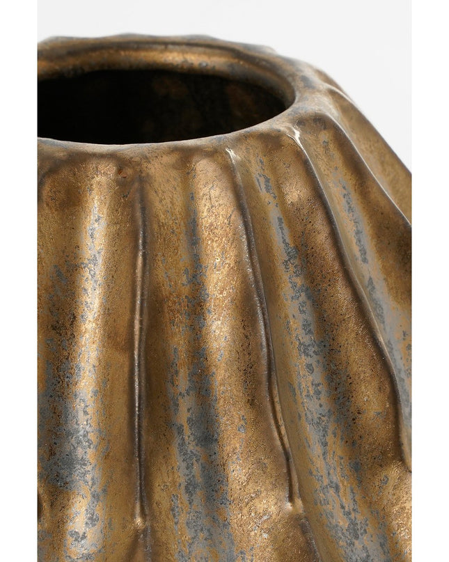 Vaas - Keramisch - Brons